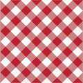 Creative Converting Red and White Gingham Napkins, 6.5", 192PK 349597